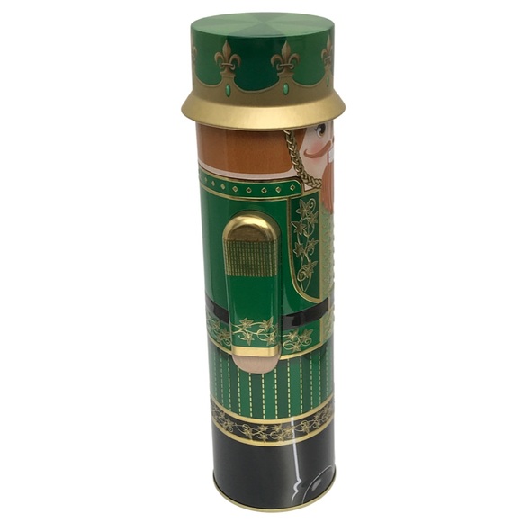 The Silver Crane Green Toy Soldier Nutcracker Tin - Picture 3 of 6